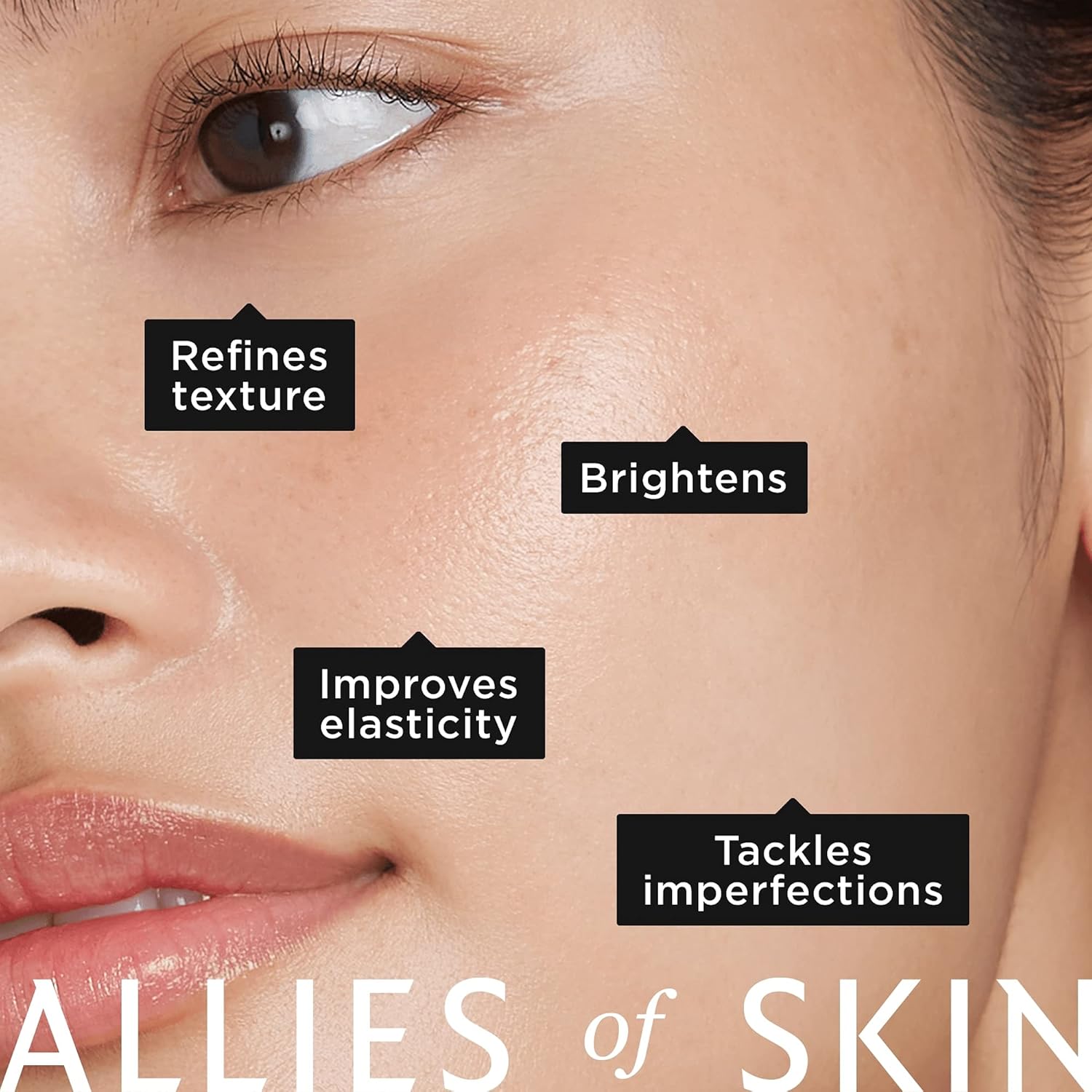 Allies of Skin Mandelic Pigmentation Corrector Night Serum: Mandelic, Lactic & Salicylic Acid, Hyaluronic Acid, Niacinamide, Bakuchiol, Rosehip & Tamanu Oils. Exfoliate & Target Uneven Skin Tone 1 oz / 30 ml Pack of 2