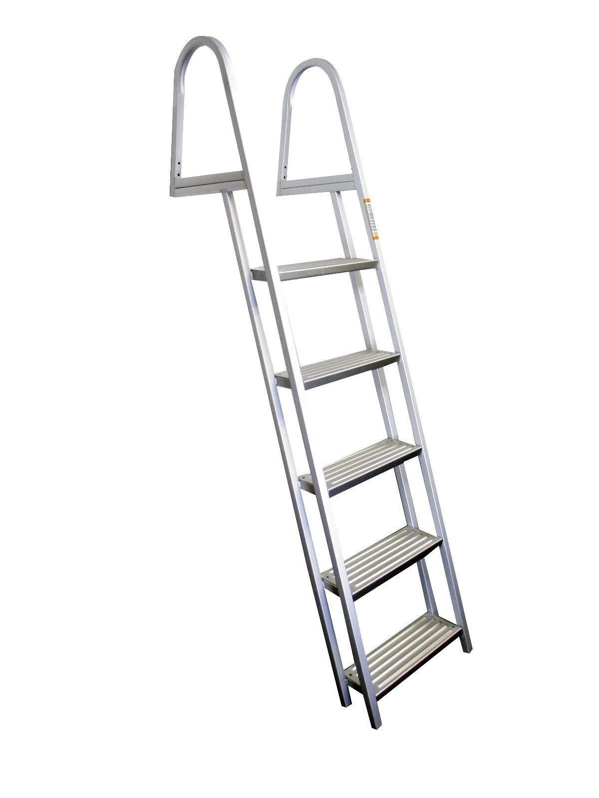 Pactrade Marine Pontoon Boat 5 Step Dock Ladder Aluminum Removable Boarding PDSA0329