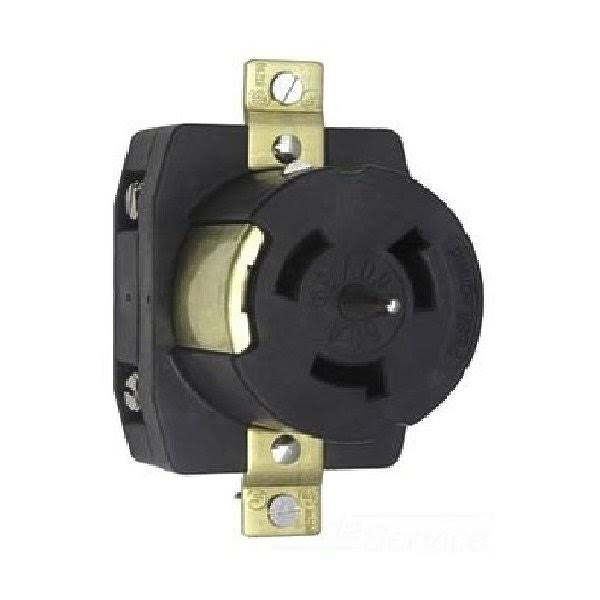 Pass u0026 Seymour CS8169 California Standard Receptacle, 4-Wire Grounding, 50A 480V