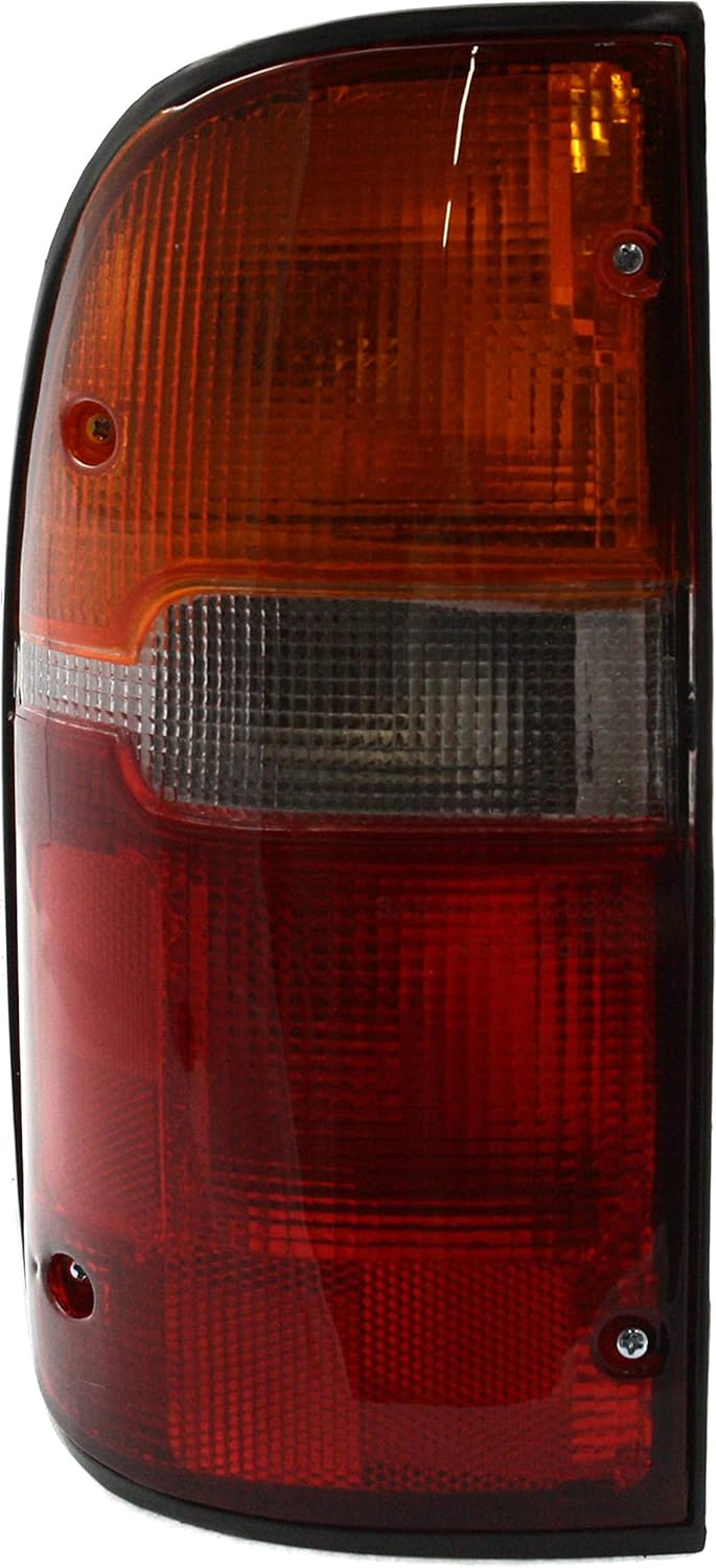 Evan-Fischer Tail Light Assembly Compatible with 1995-2000 Toyota Tacoma Set of 2 Passenger and Driver Side