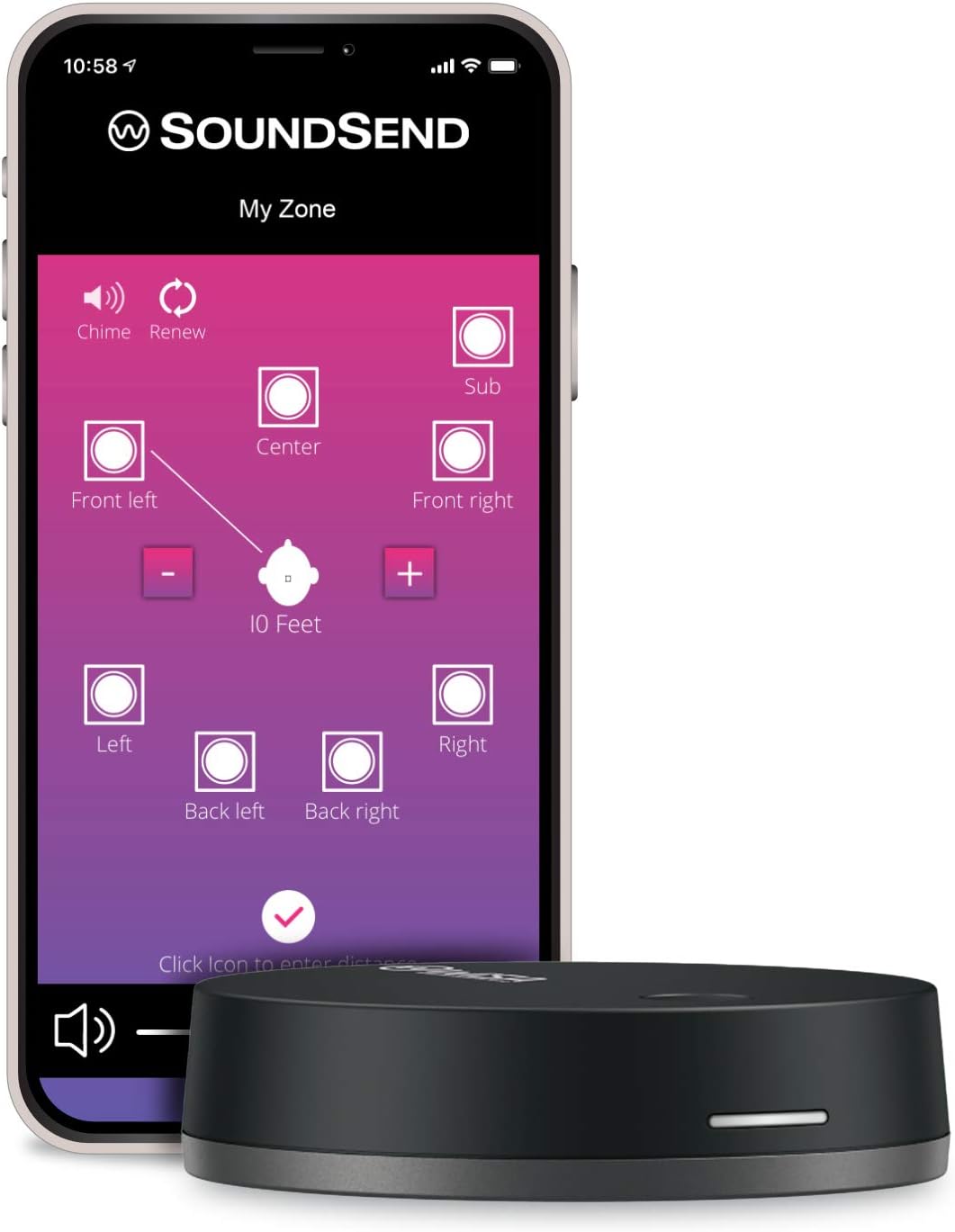 Platin Monaco 5.1 with WiSA SoundSend | Home Theater System for Smart TVs | Wireless Transmitter | Feature 5.1 Channels of Uncompressed 24-bit 48 kHz Sound | WiSA Certified & Tuned by THX