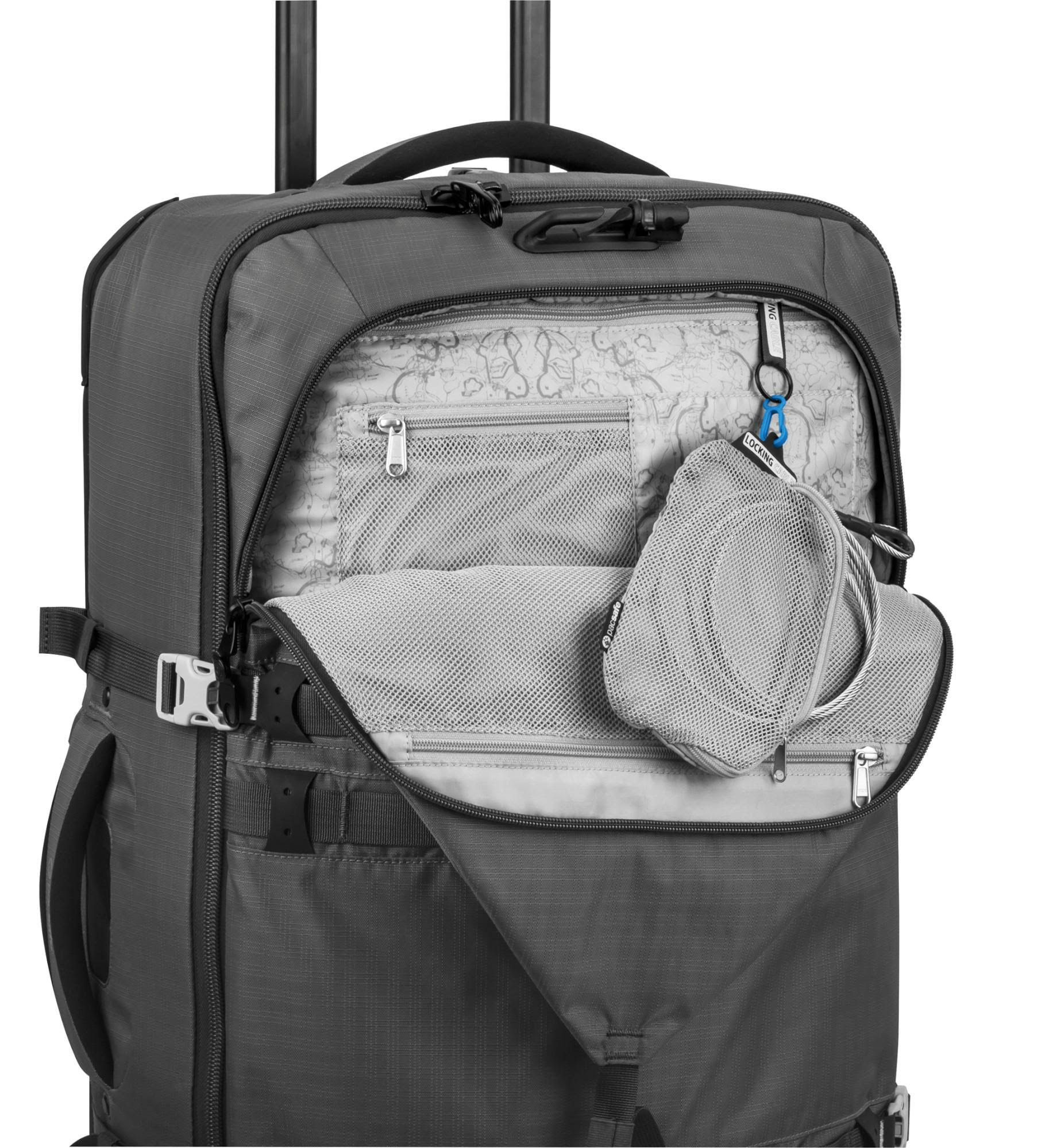 Pacsafe Toursafe EXP34 Wheeled Gear Bag - Black