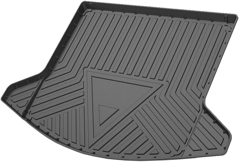 Cqlights CX-5 Cargo Liner for Mazda CX-5 CX5 2017-2020 2021 2022 Trunk Liner Tray Heavy Duty Rubber Rear Cargo Area Mat Waterproof Protector Floor Mat Black