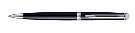 Waterman Hemisphere Black ct (Chrome Trim) Ballpoint Pen - 1782296