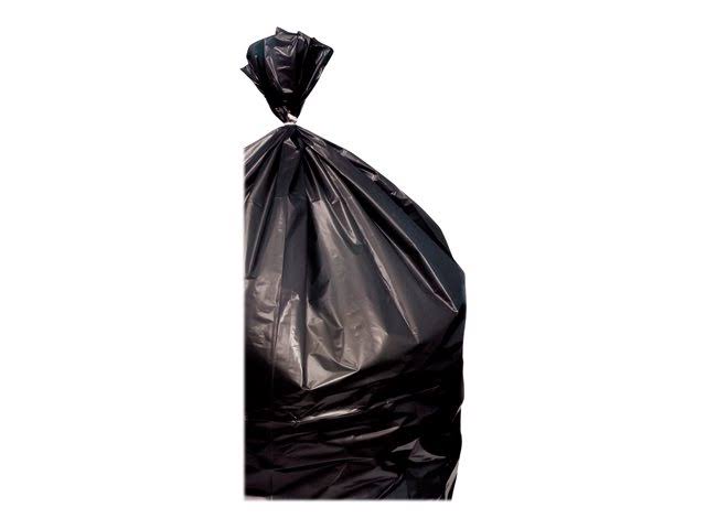 Heritage Low-Density Repro Can Liner 60 Gal 2 Mil 38 x 58 Black 100/Carton