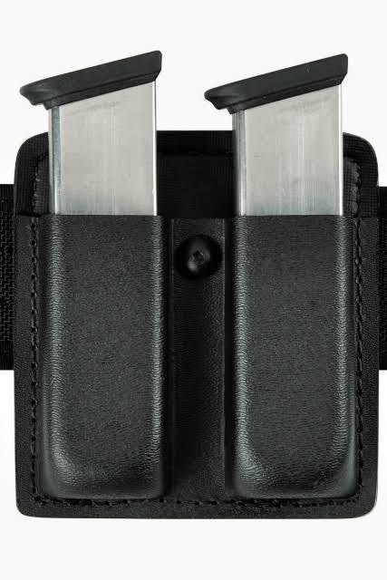 Safariland Model 73 Open Top Double Magazine Pouch - Black - 73-83-4