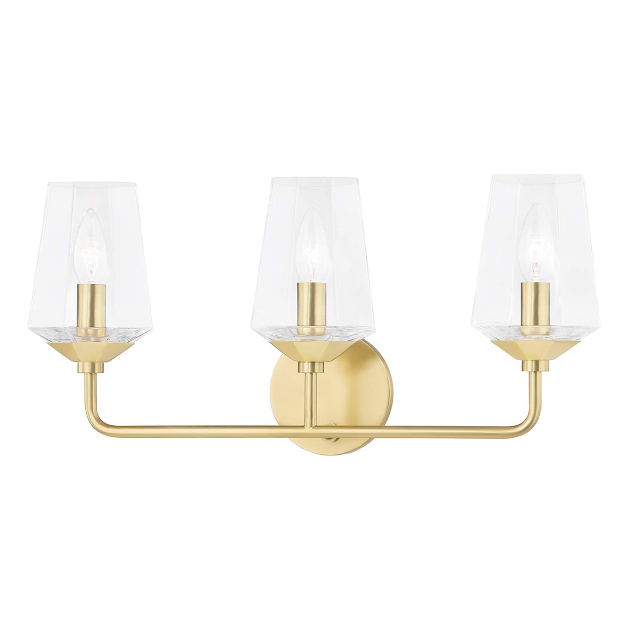Mitzi Kayla 3 Light Bath Bracket - Aged Brass - H420303-AGB