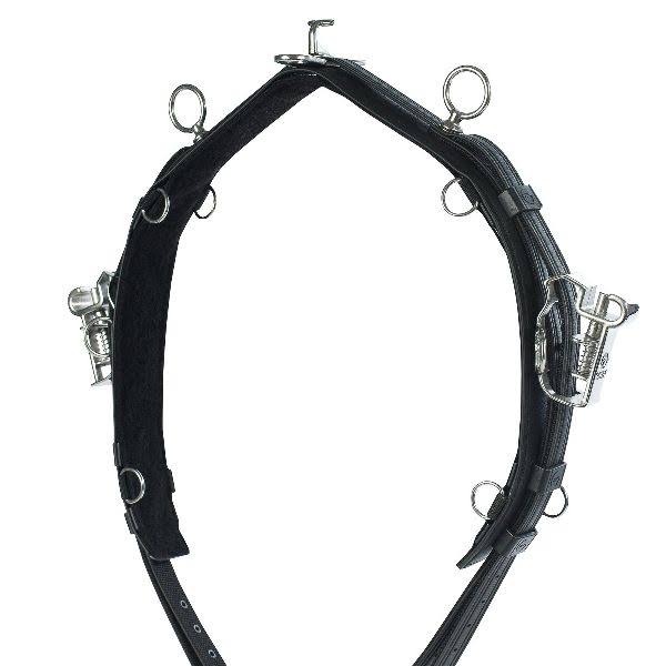 Finn Tack Synthetic QH Racing Harness Pro Saddle, Blue