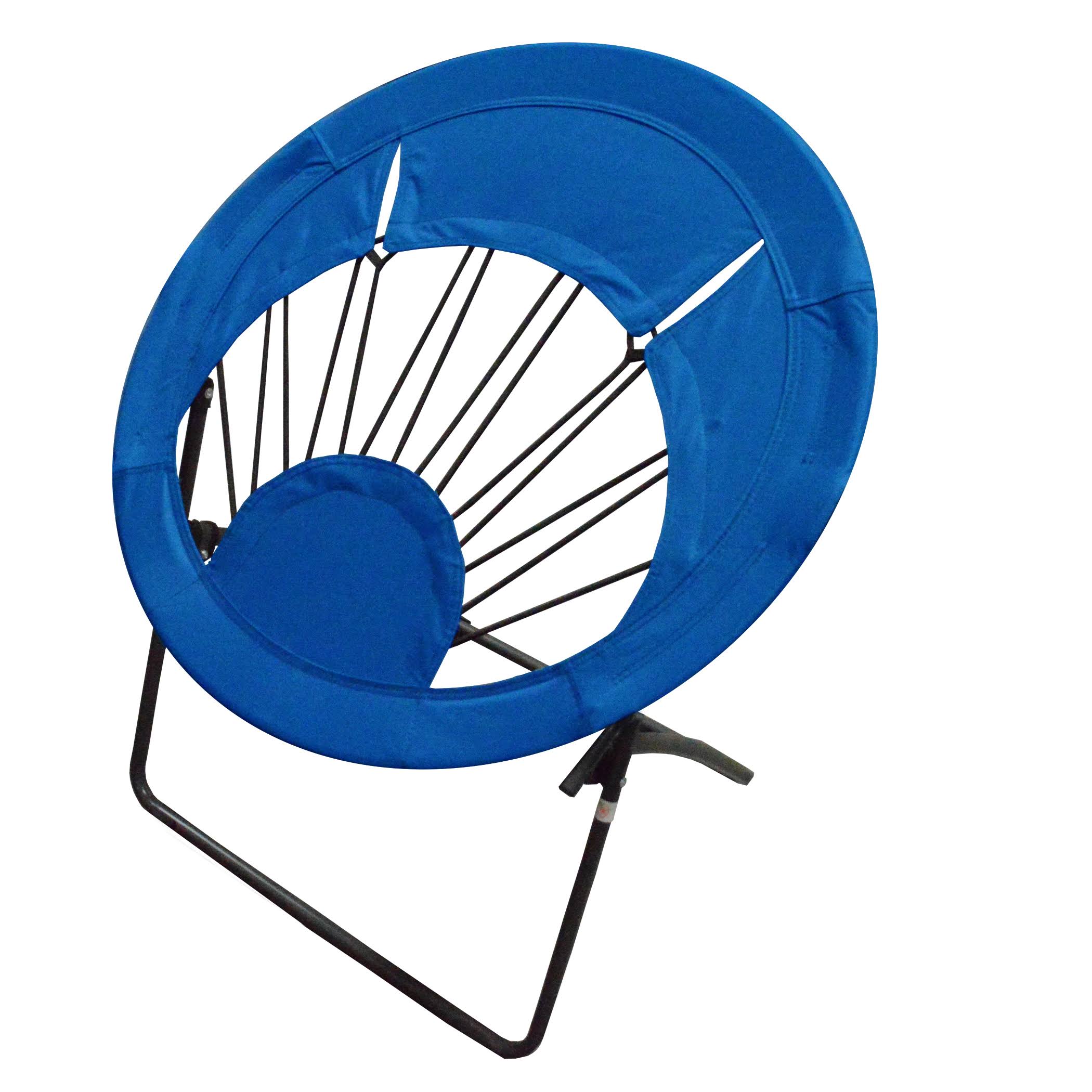 Impact Canopy Round Foldable Kids Bungee Chair, Blue