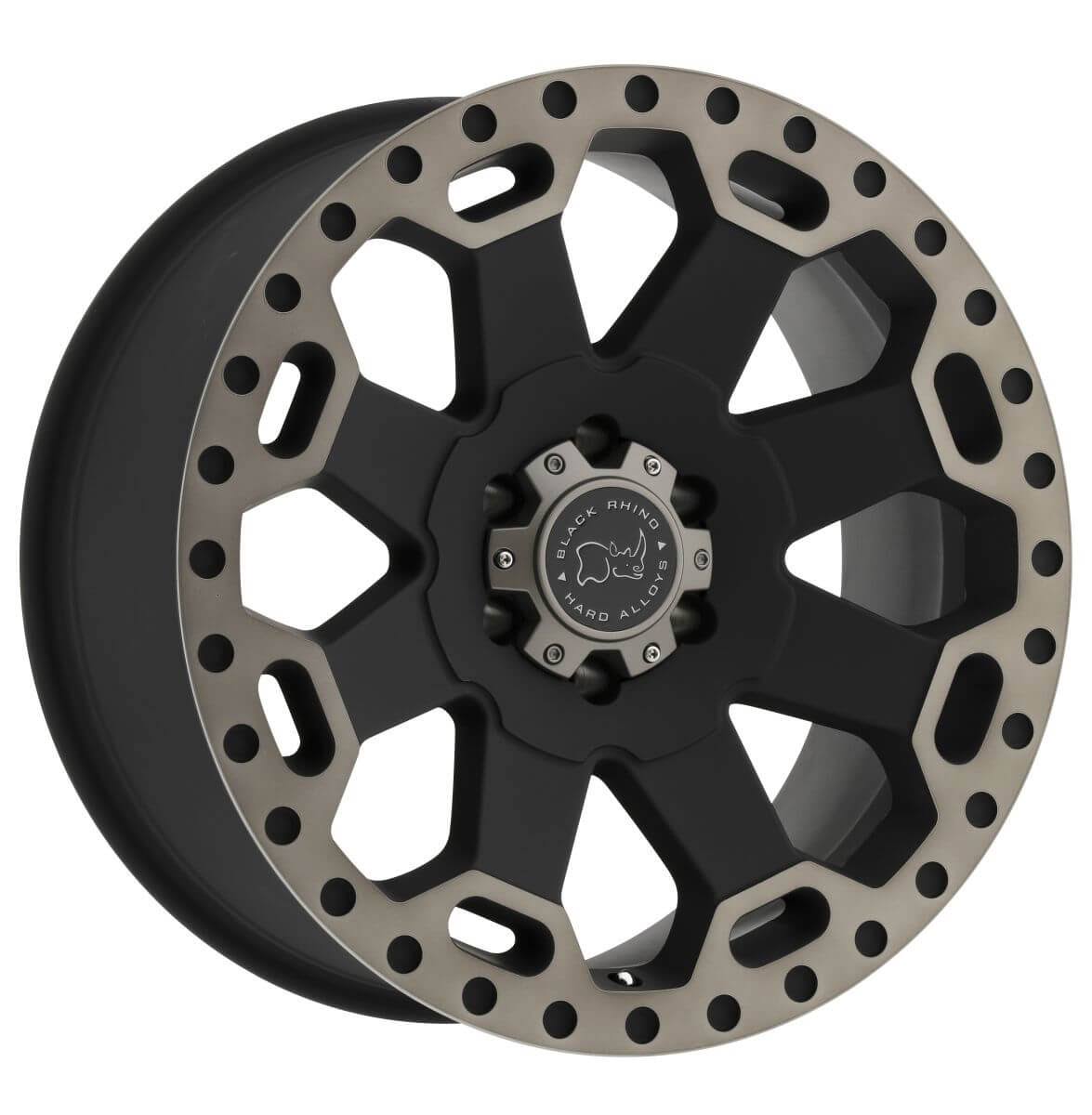 Black Rhino Matte Black with Tint Warlord Wheel 2090WAR125150M10