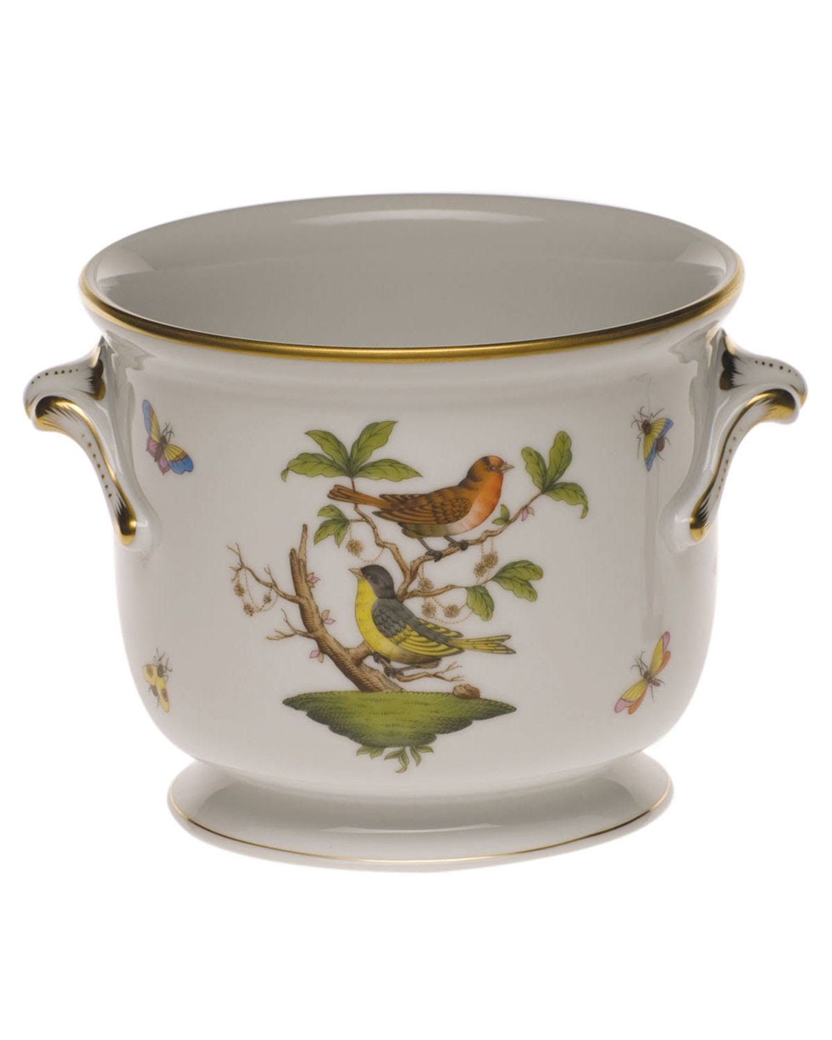 Herend Rothschild Bird Small Cachepot