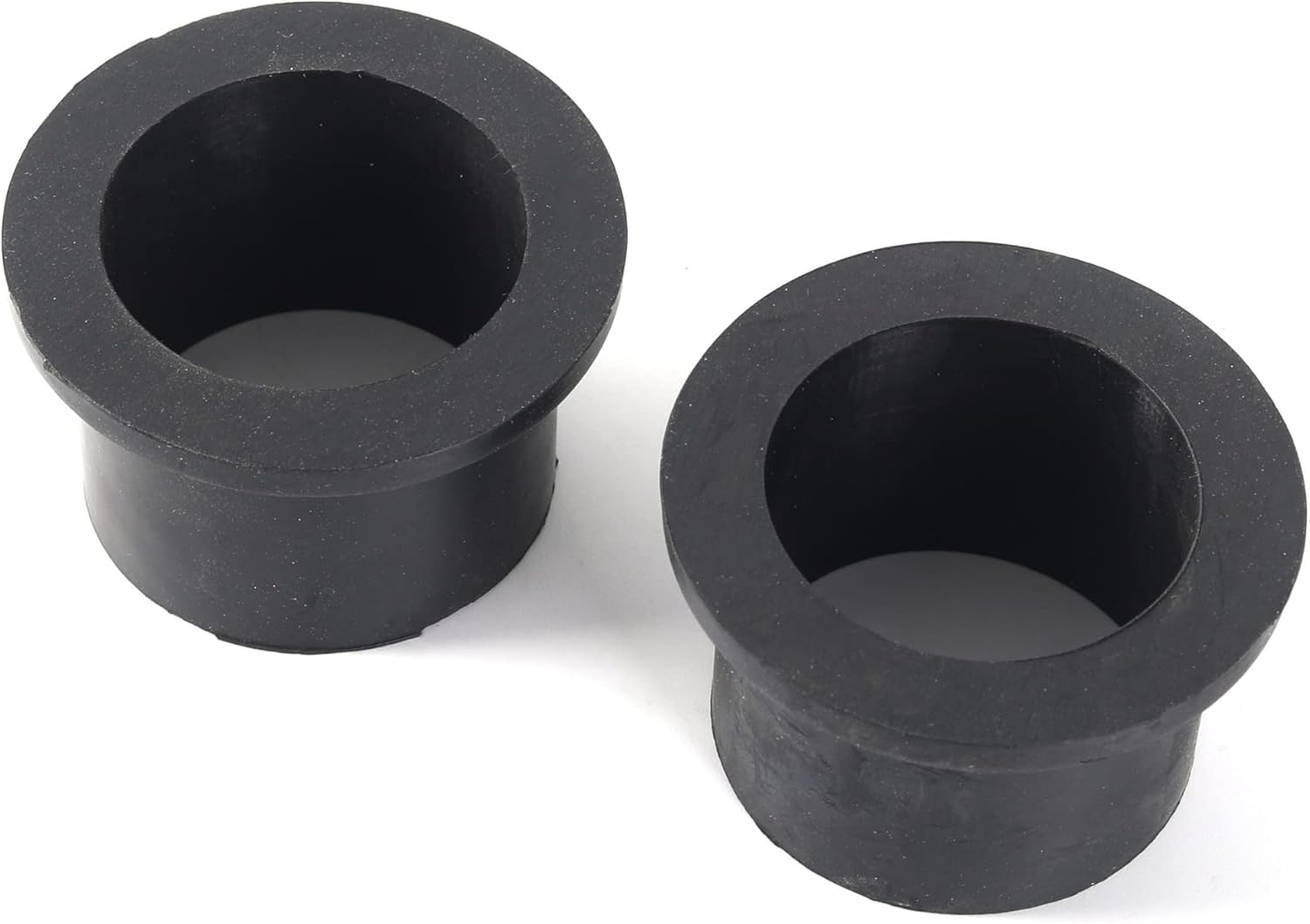 (2-Pack) TonGass 2&rdquo; Rubber Gasket for No Hub Shower Drains - EPDM Rubber Seals for 2&rdquo; No Hubs - Compatible with ACO, Infinity, Luxe, and Other 2&rdquo; Outlet Linear Drains - Durable Drain Base Seals