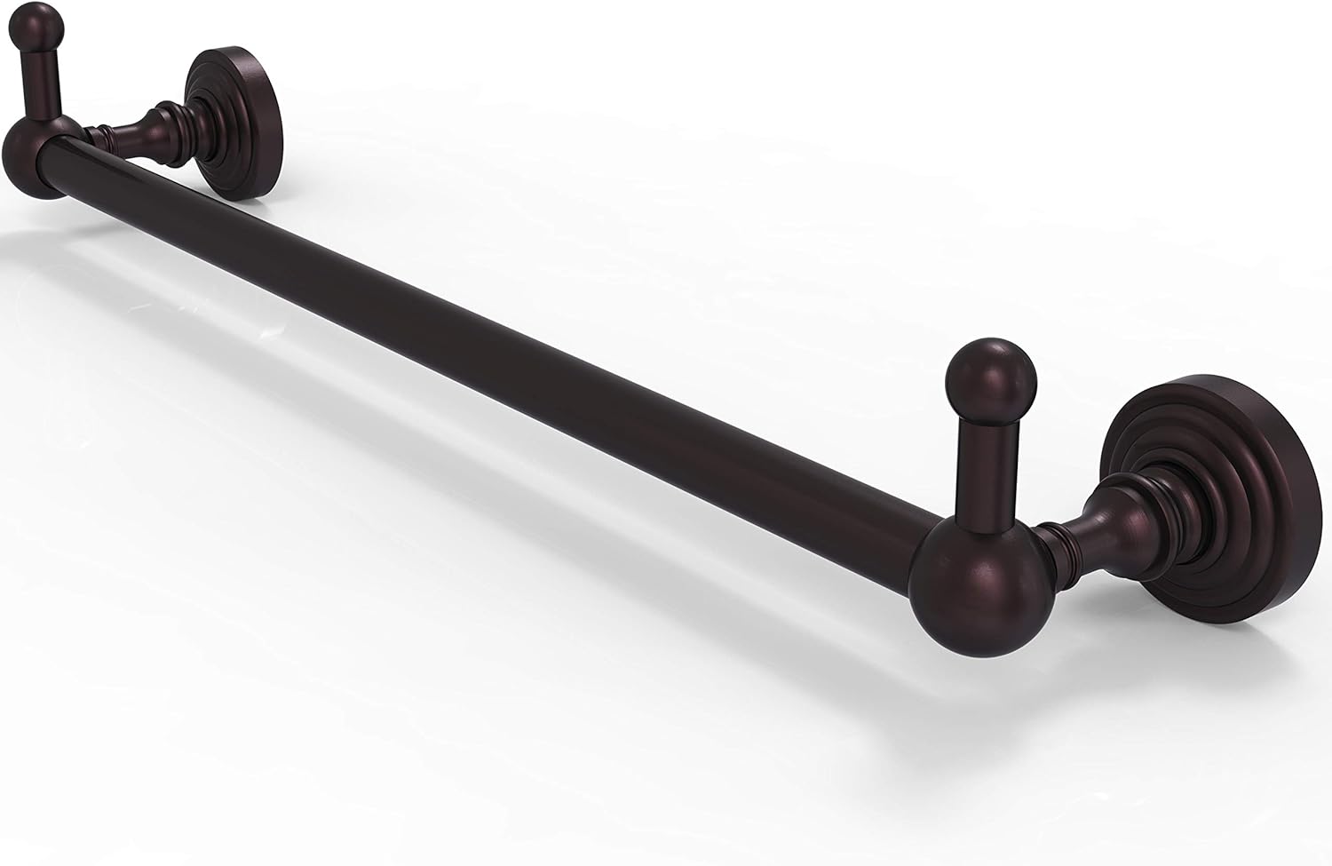 Allied Brass WP-41-18-PEG Waverly Place Collection 18 Inch Integrated Hooks Towel Bar, 18