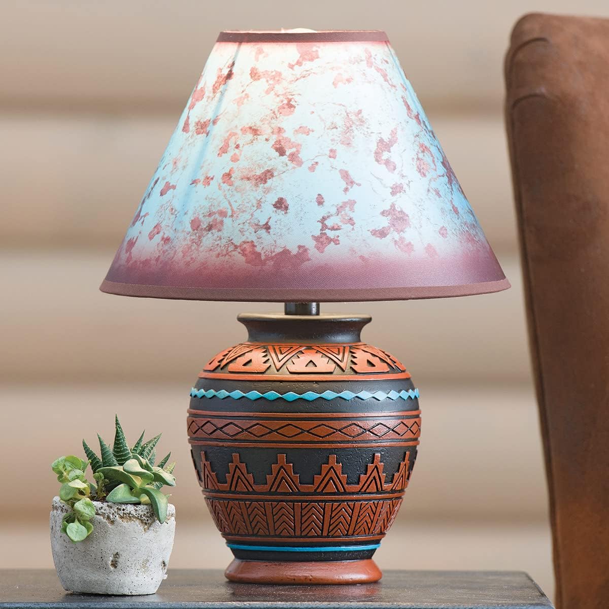 BLACK FOREST DECOR Sky Valley Southwest Table Lamp