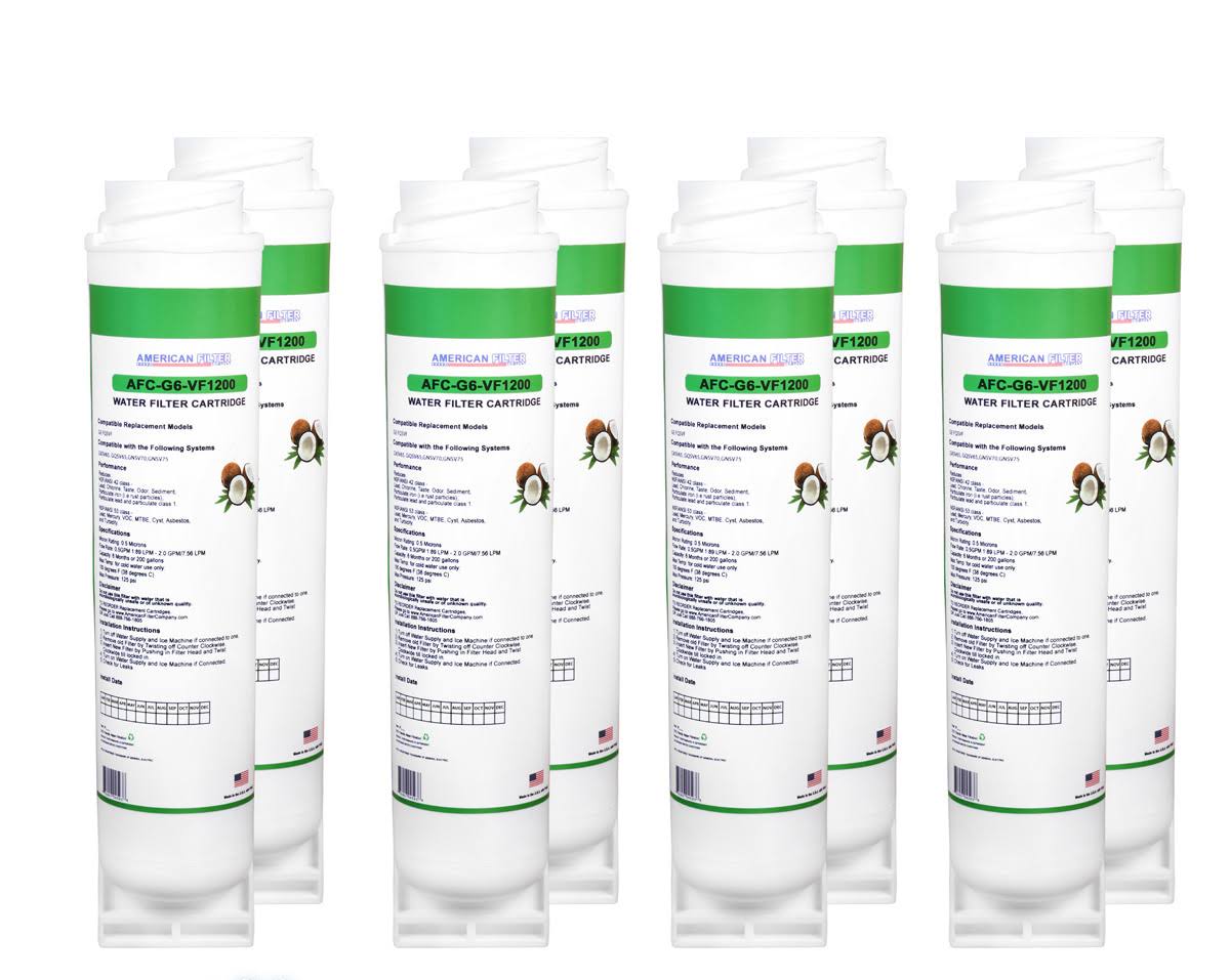 2 Years Value Pack (8 Pack GE FQSVF Compatible Water Filter)