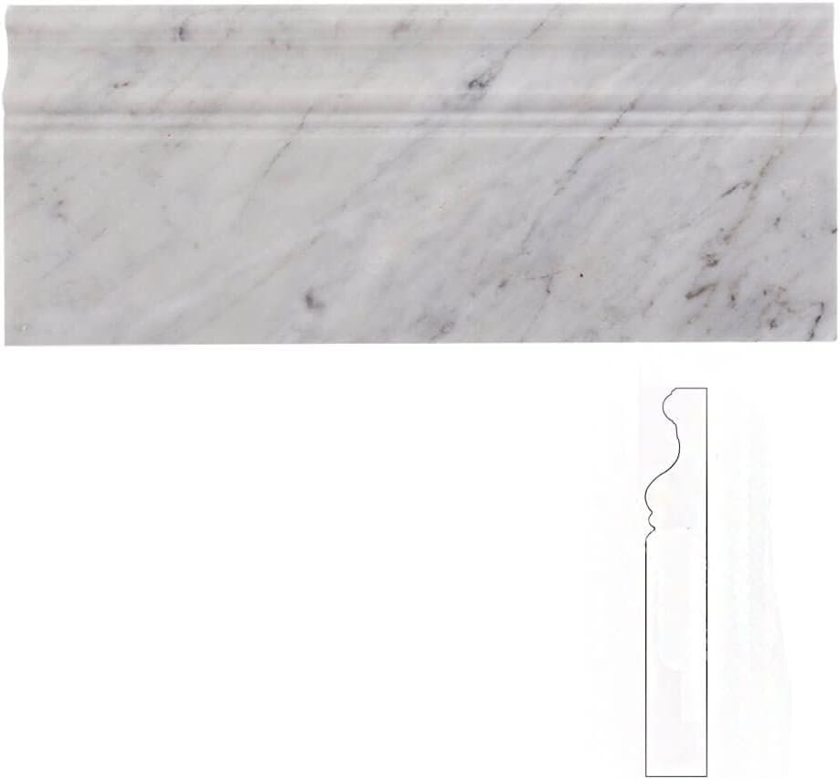 Diflart Carrara White 3/4