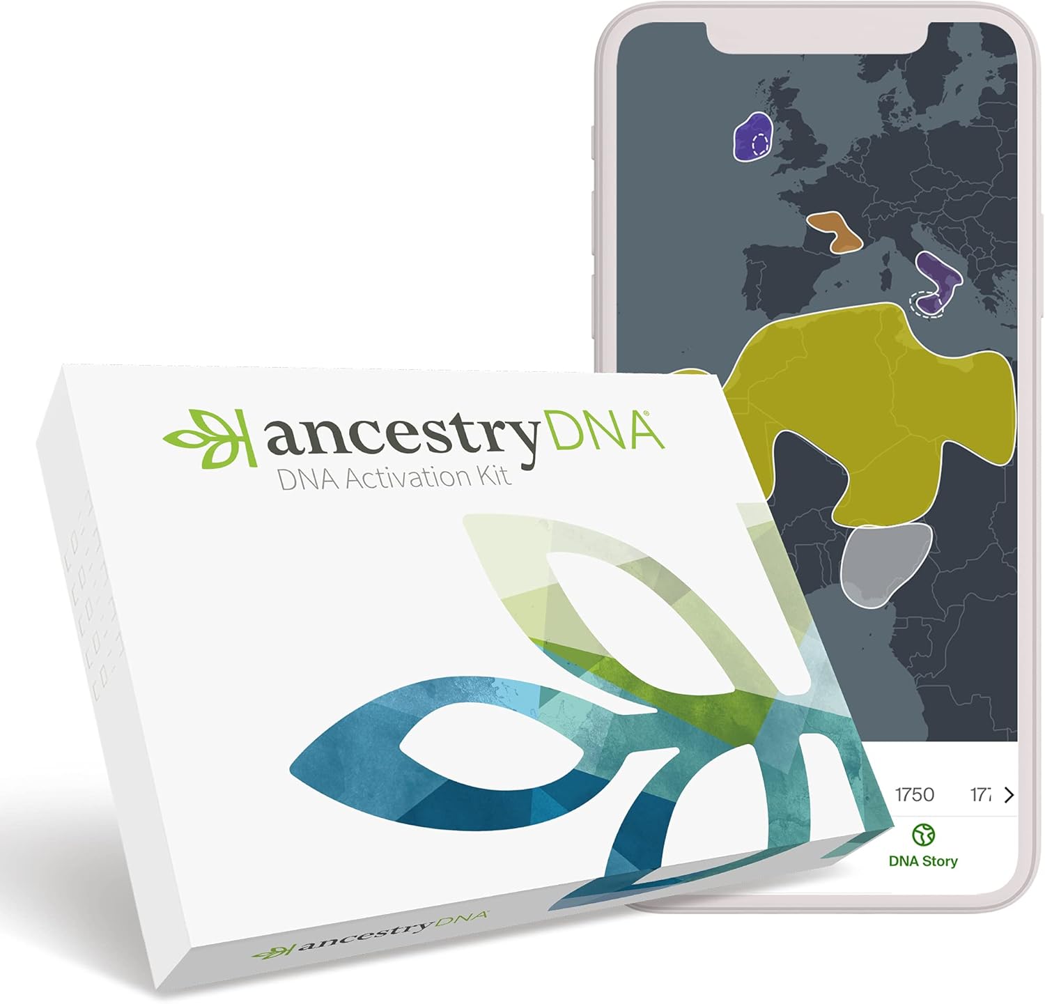 AncestryDNA: Genetic Ethnicity Test, Ethnicity Estimate, AncestryDNA Test Kit Pack of 2