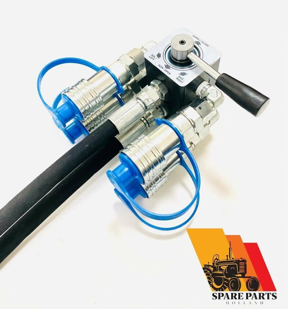 Tractor Remote 6 Port Diverter Valve Manual, 2 into 4 ports