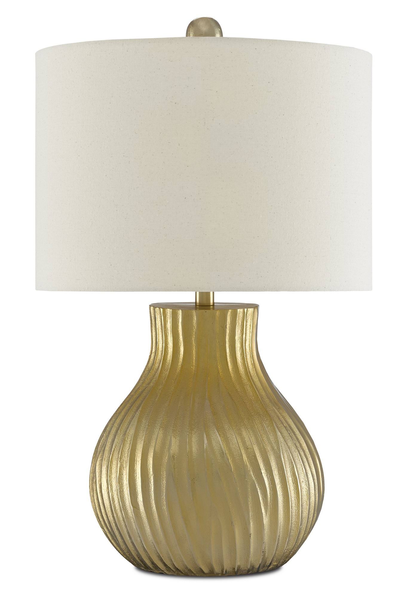 Currey u0026 Company 6000-0480 Eustace Table Lamp in Shiny Gold