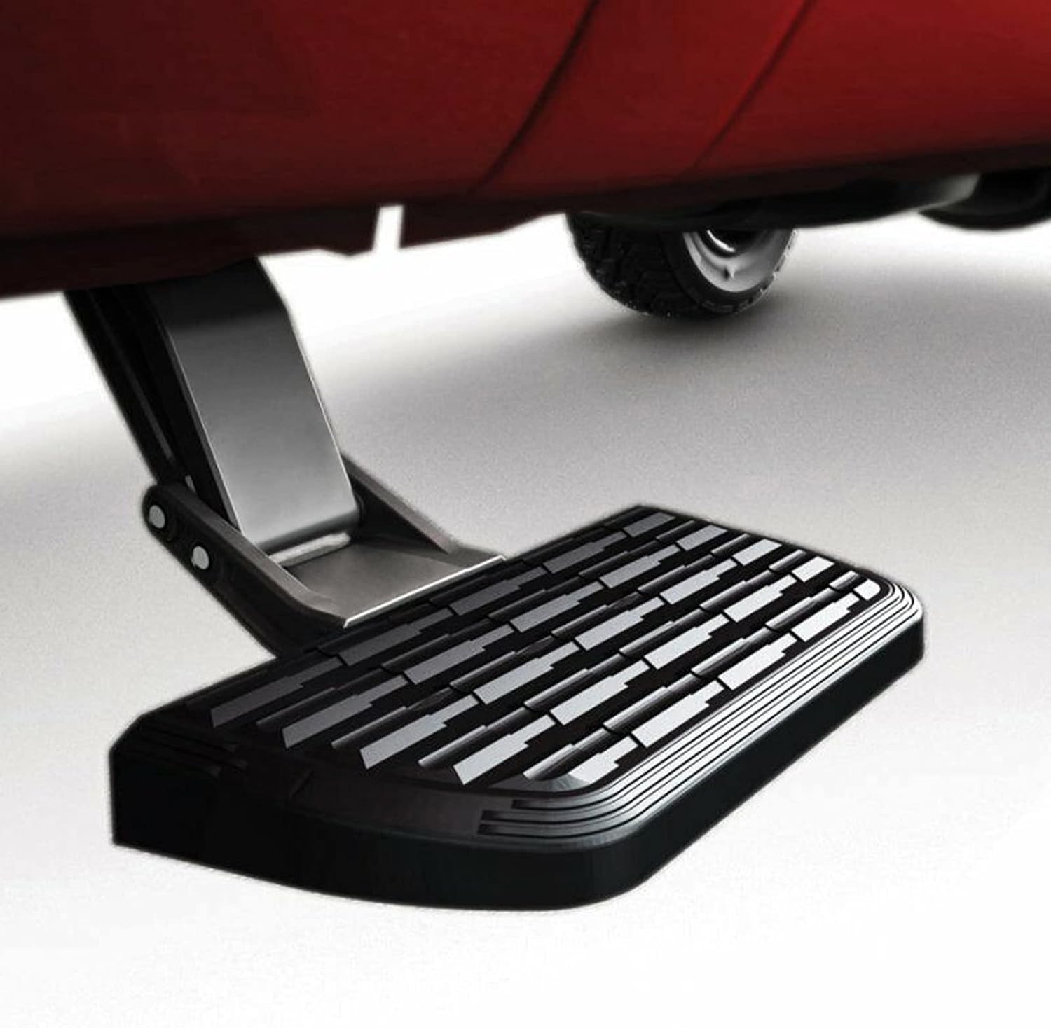 75312-01A Rear Bedstep Retractable Bumper Truck Tailgate Step for 2015 -2021 Ford F-150, Black