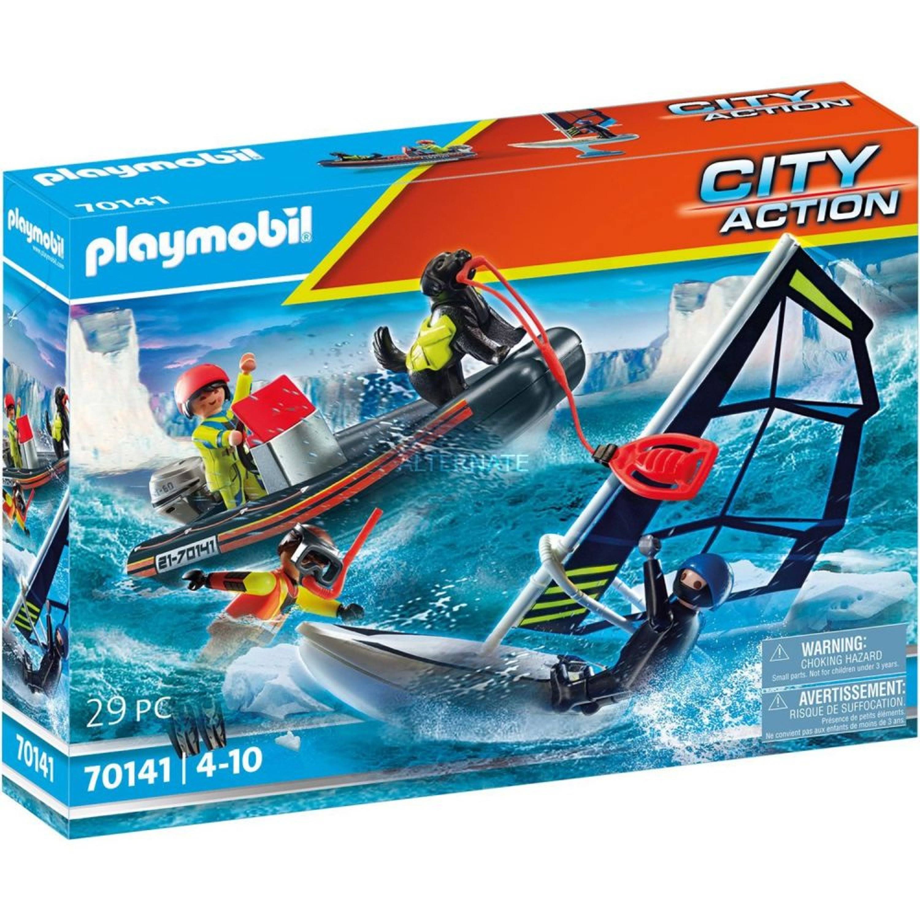 Playmobil City Action 70141 &Distress: Polar Swift Rescue&, 29 parts, Ages 4+