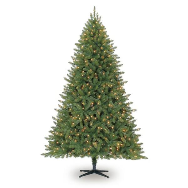 Clear Lights by Ashland 7.5& Pre-Lit Hartford Pine Artificial Christmas Tree - Each