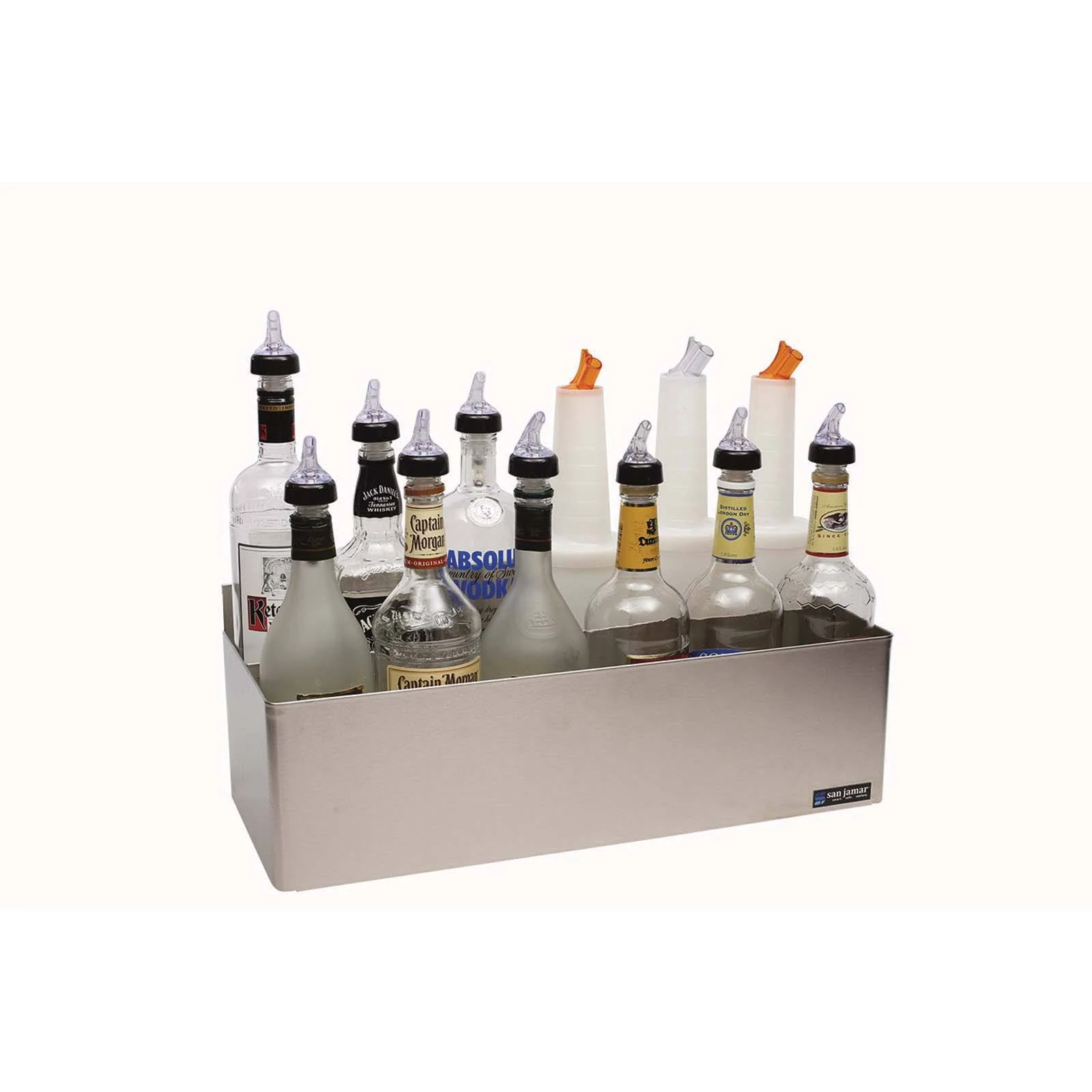 San Jamar (B5522D) Stainless Steel 22x22 Double Speed Rack