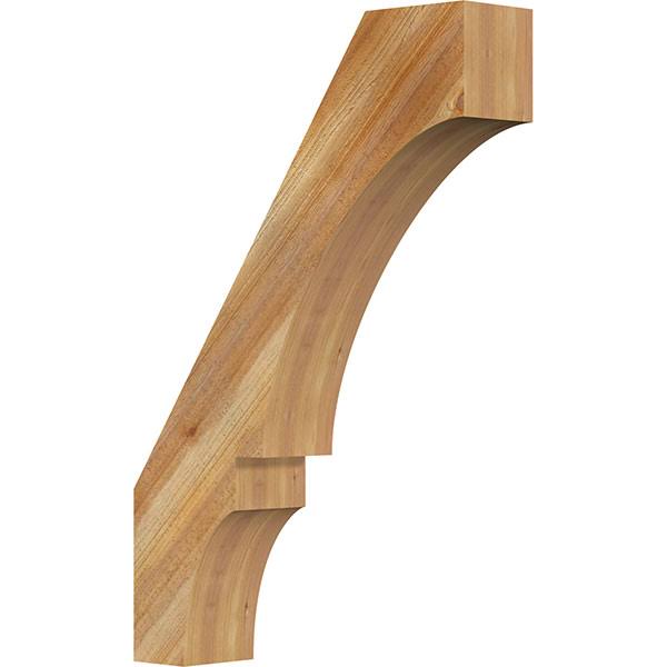 6x22W x 26x22D x 38x22H Balboa Rough Sawn Brace, Western Red Cedar