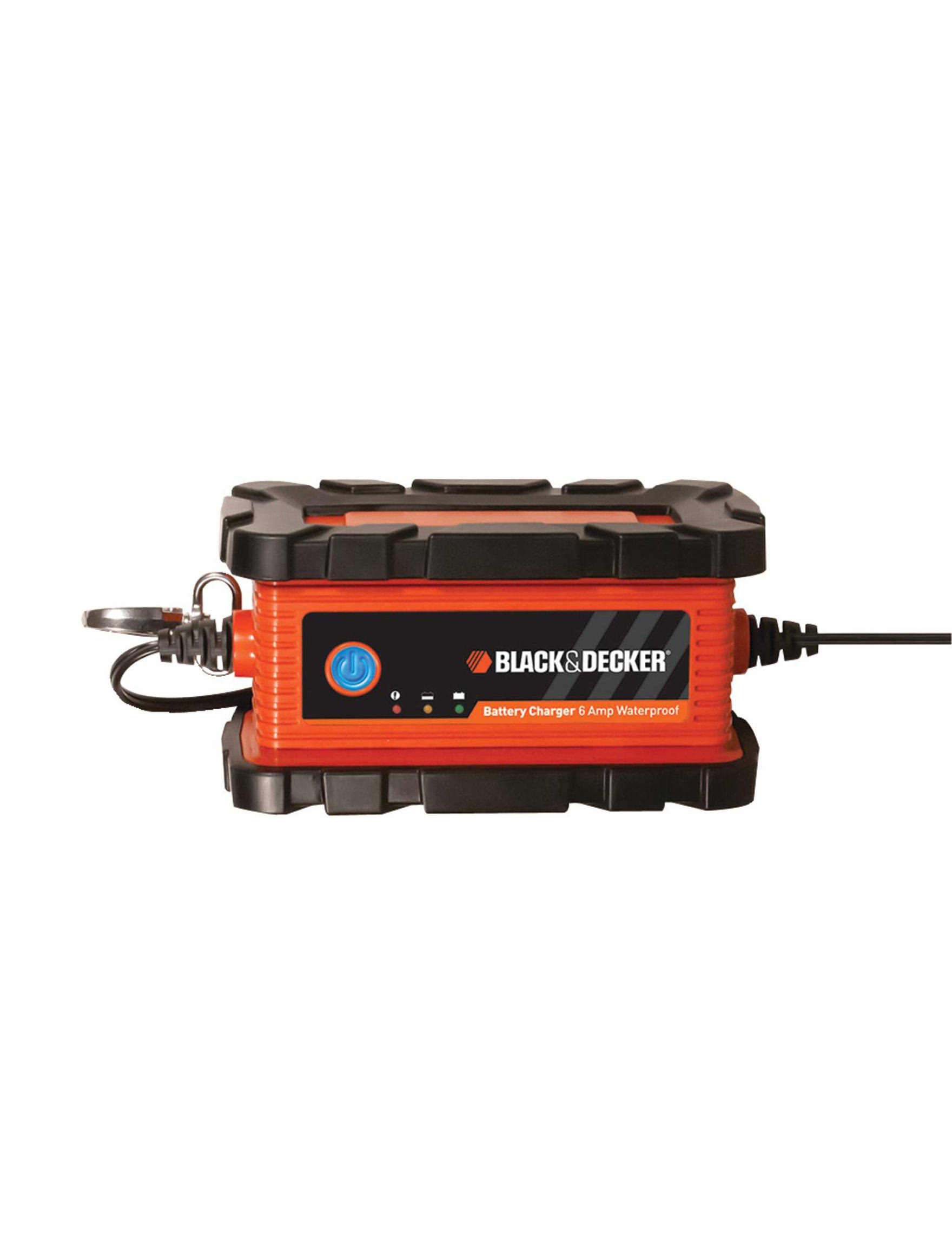 Black u0026 Decker BC6BDW Waterproof Battery Charger-maintainer 6 Amps