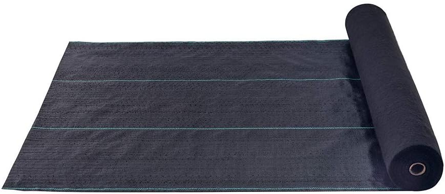 GDNaid 3ft x 100ft Weed Barrier Landscape Fabric 5oz Heavy Duty Garden Ground Cover 3-Foot by 100-Foot Pack of 2