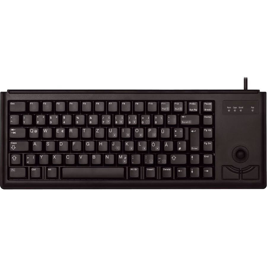Cherry G84-4420LUBEU-2 Ultraslim USB Black Keyboard