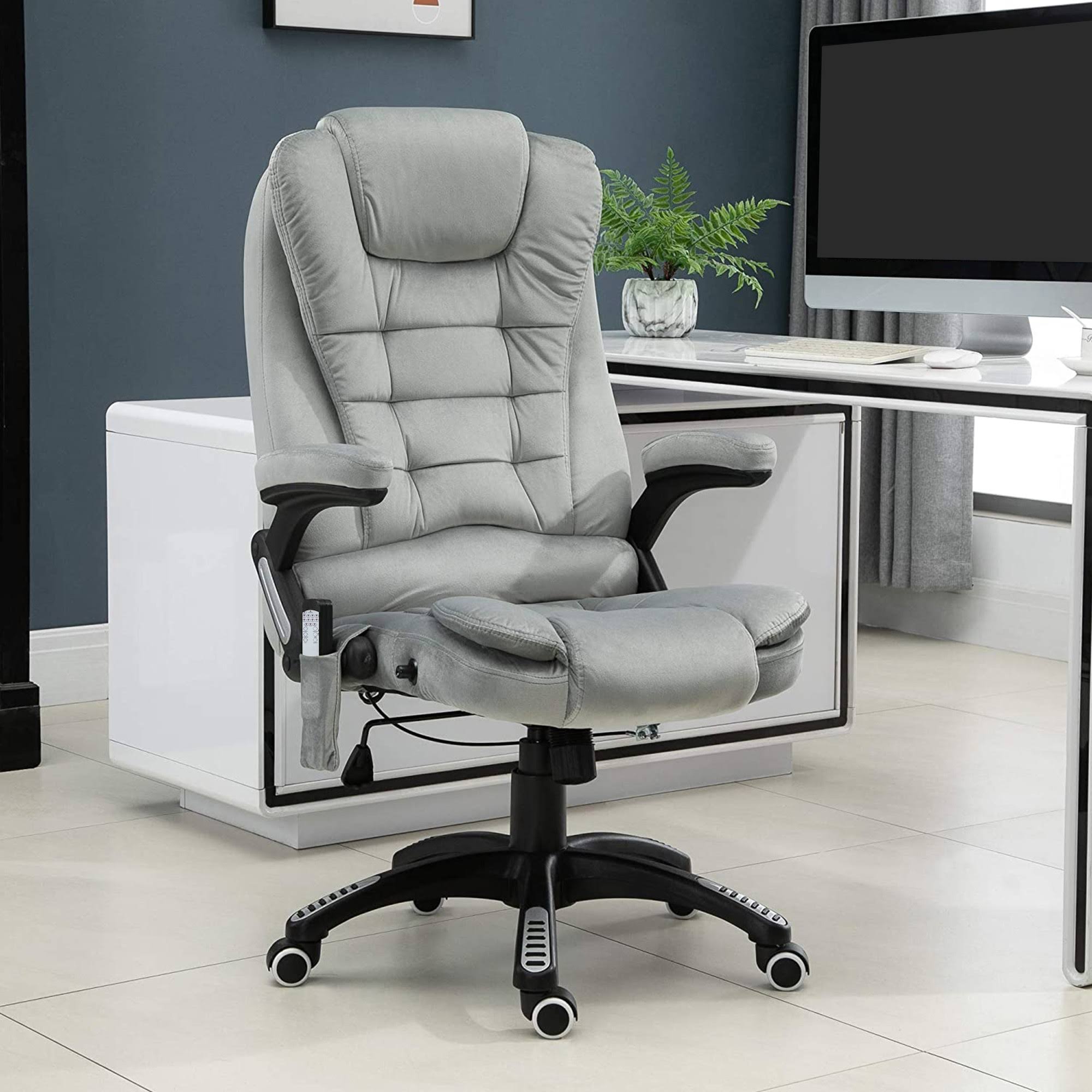 Vinsetto Executive Office Chair High Back Massage Chair Height Adjustable