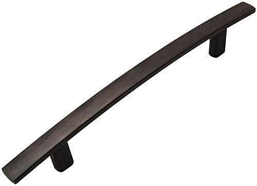Cosmas 2363-128ORB Oil Rubbed Bronze Subtle Arch Cabinet Hardware Handle Pull - 5 inch (128mm) Hole Centers - 10 Pack