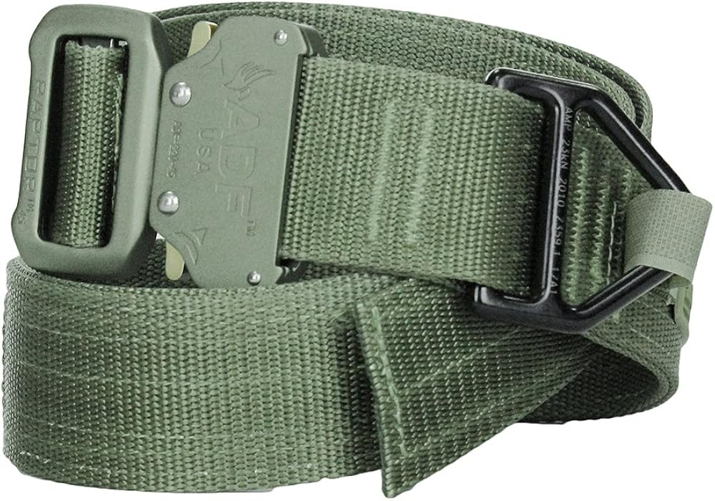 Fusion Tactical Military Police Riggers Belt Generation II Type C Foliage Green Large 38-43