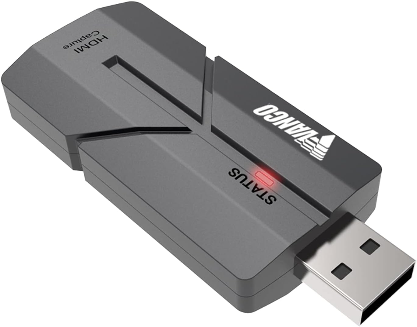 Vanco HDMI to USB Capture Device - Compact and Portable Video Capture Device for Gamers, Streamers, and Content Creators - Blue Pack of 2