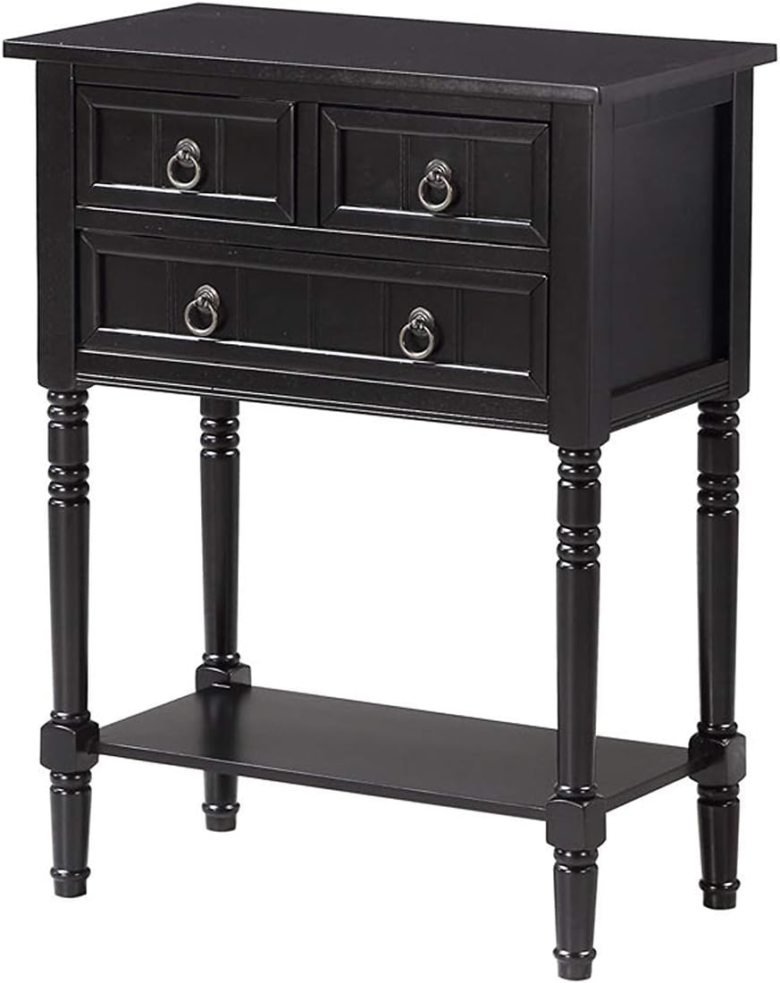 Convenience Concepts Kendra Hall Table, Black
