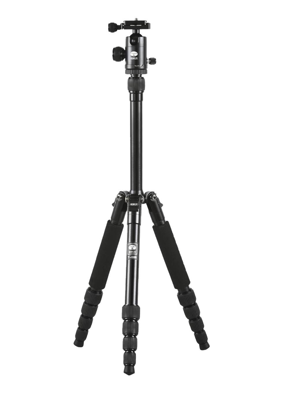 Sirui T-005 Aluminum 5-Section Tripod with C-10 Ball Head - Black BSR