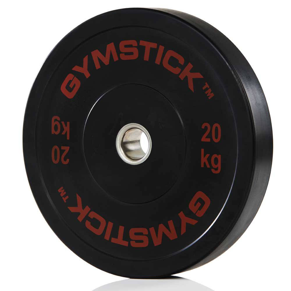 Gymstick BP-20 Bumper Plate - Black/Red, 20 kg