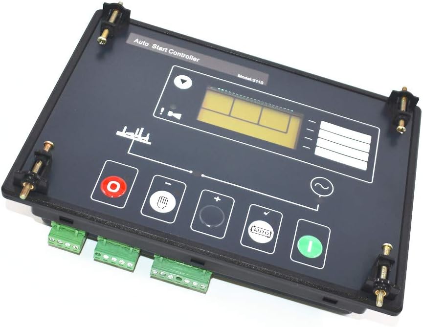 findmall New DSE5110 Generator Electronic Controller Control Module LCD Display for Deep Sea Pack of 2