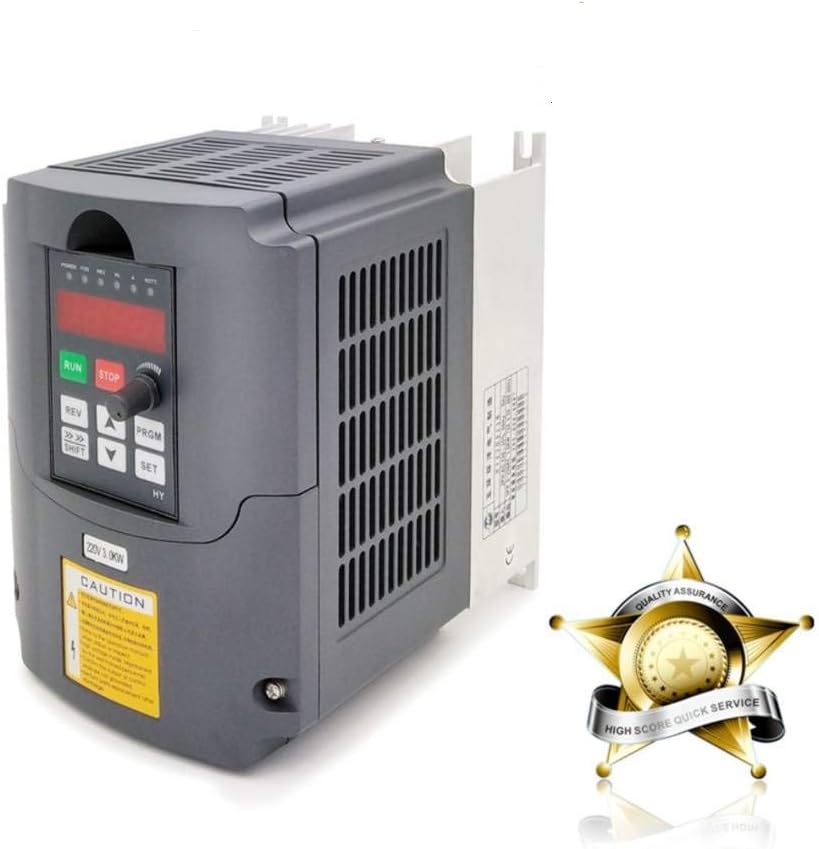 Huanyang VFD,Single to 3 Phase,Variable Frequency Drive,4kW 5HP 220V Input AC 17A for Motor Speed Control ,HY Series