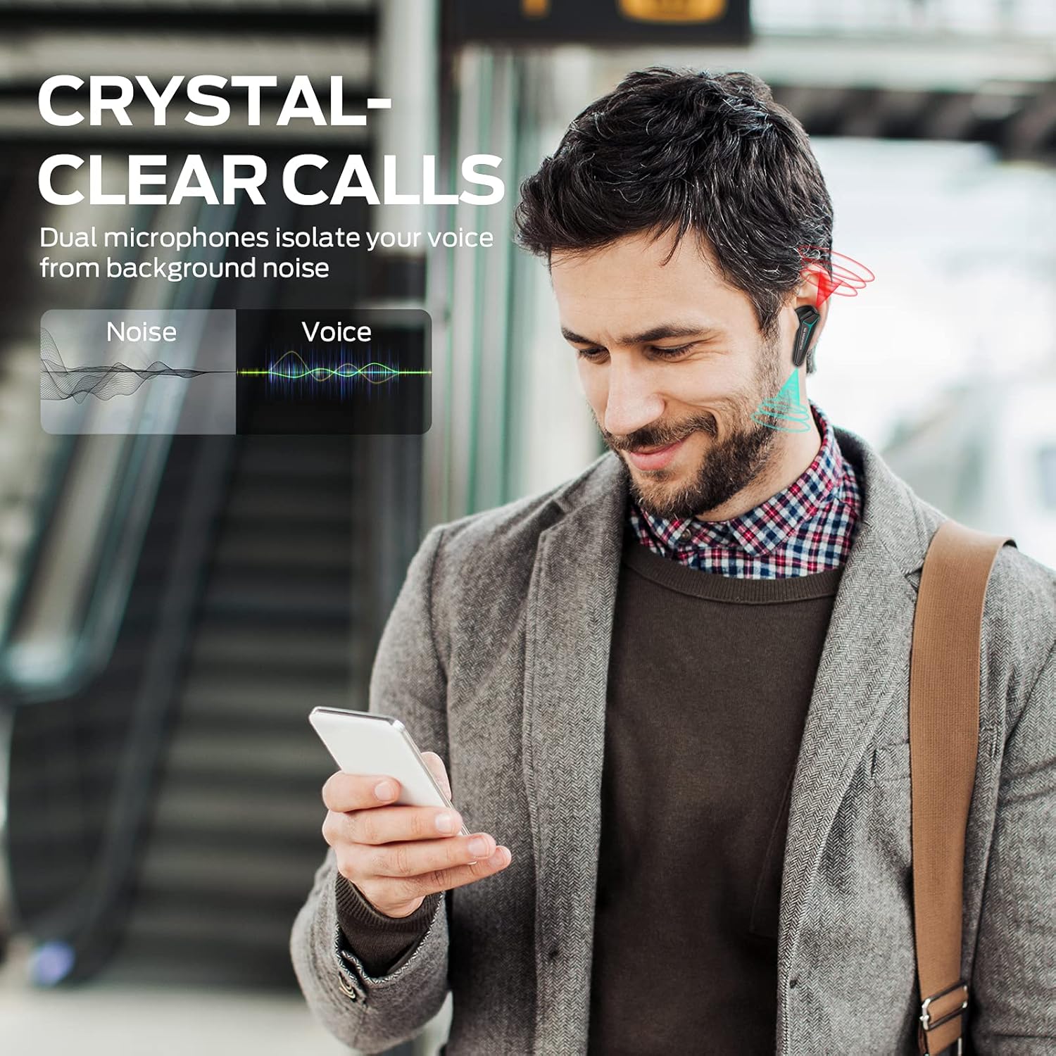 Monster Mission V1 TWS Gaming Earbuds,Noise Cancelling Gaming Earbuds with Bluetooth 5.0, Cool Light Effects with Music & Game Modes, 48ms Ultra Low-Latency Gaming Earphones (Black)