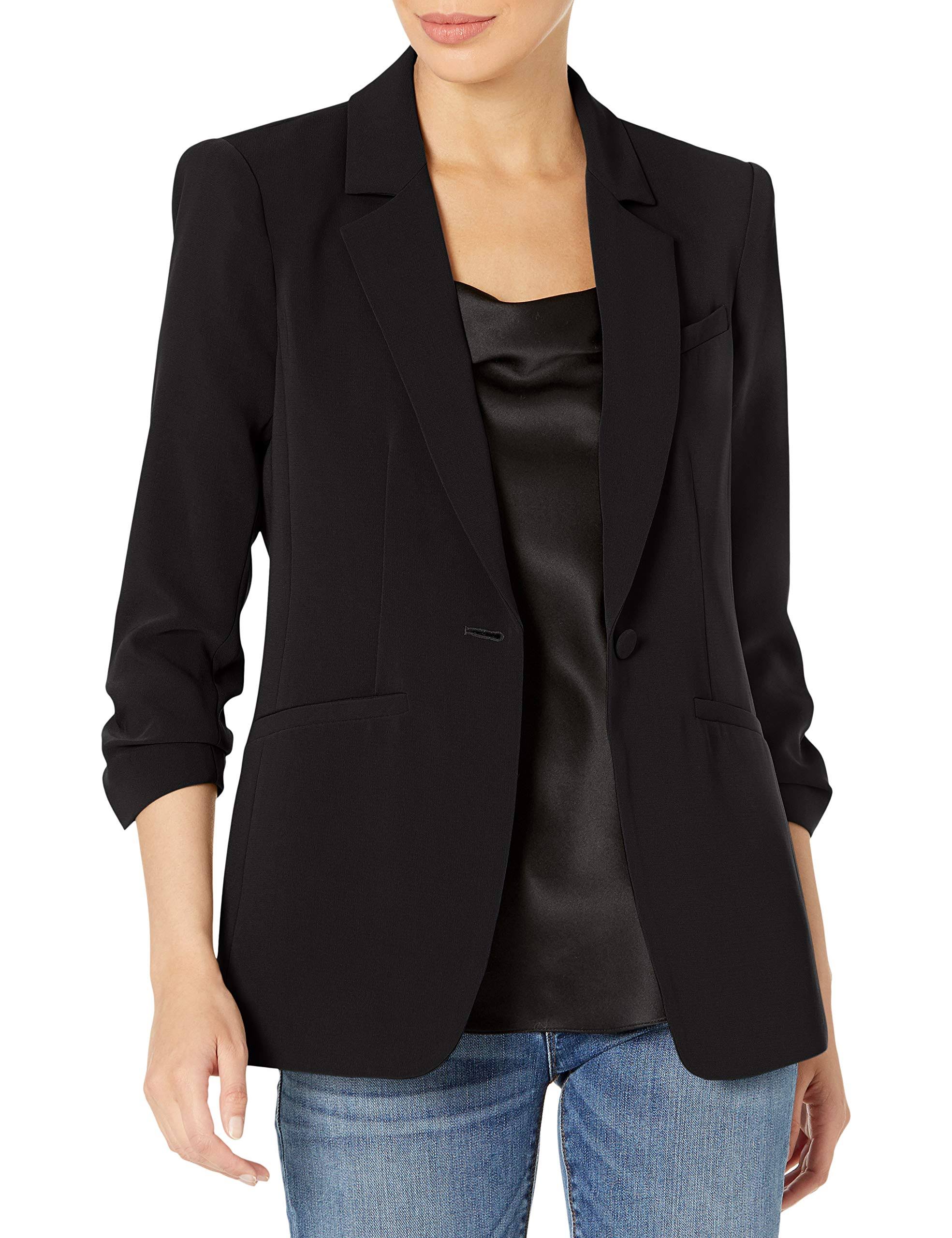 Cinq A Sept Khloe Crepe Blazer - 2 / Black