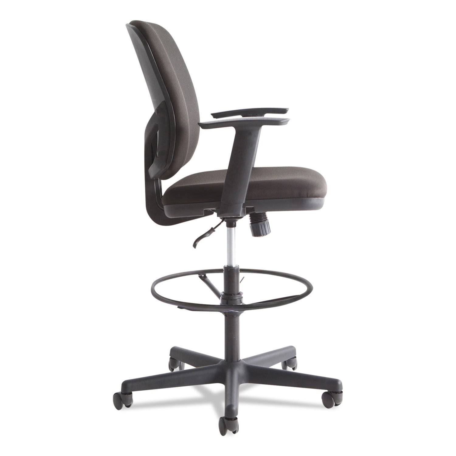 Alera Everyday Black Task Stool, 31.38x22 Seat Height