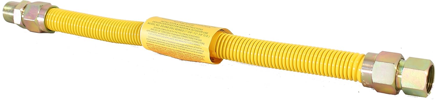 Easyflex Yellow Coated Stainless Steel 3/4
