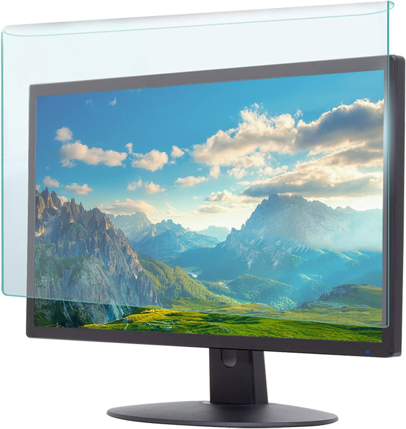 23-24 inch Blue Light Blocking Screen Protector Panel, Hanging Type Acrylic Filter with Eye Protection for 23, 23.6, 23.8, 24 inch Diagonal LED PC Widescreen Monitor (W 21.2