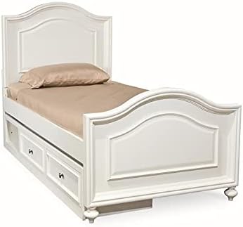 Legacy Classic Classic Madison Twin Panel Bed in White Finish Wood