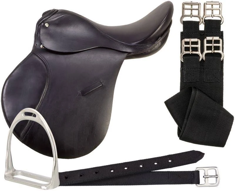 Blemished EquiRoyal Event Winner Saddle Package 16 Brown