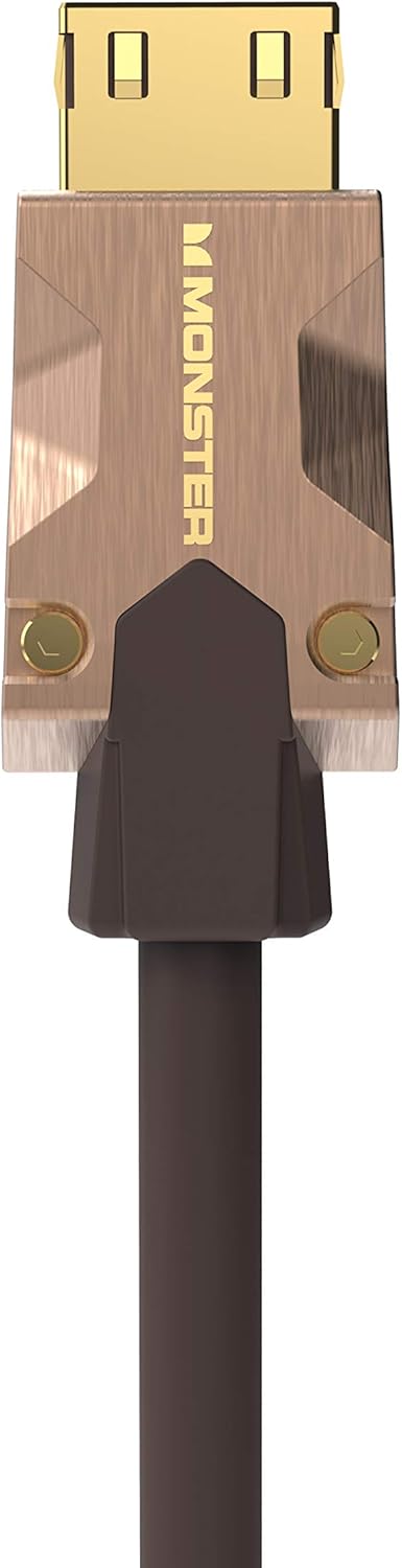 Monster M-Series 2000 Certified Premium Ultra High Speed HDMI Cable - 2.0 4K 60Hz, 25 Gbps - 5 Meters (16.4 Ft) Pack of 2
