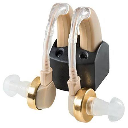 Best Value Hearing Amplifier - Behind The Ear | Comes with Dual | Double Value Pair Pack Left and Right Ear Specific by NewEar