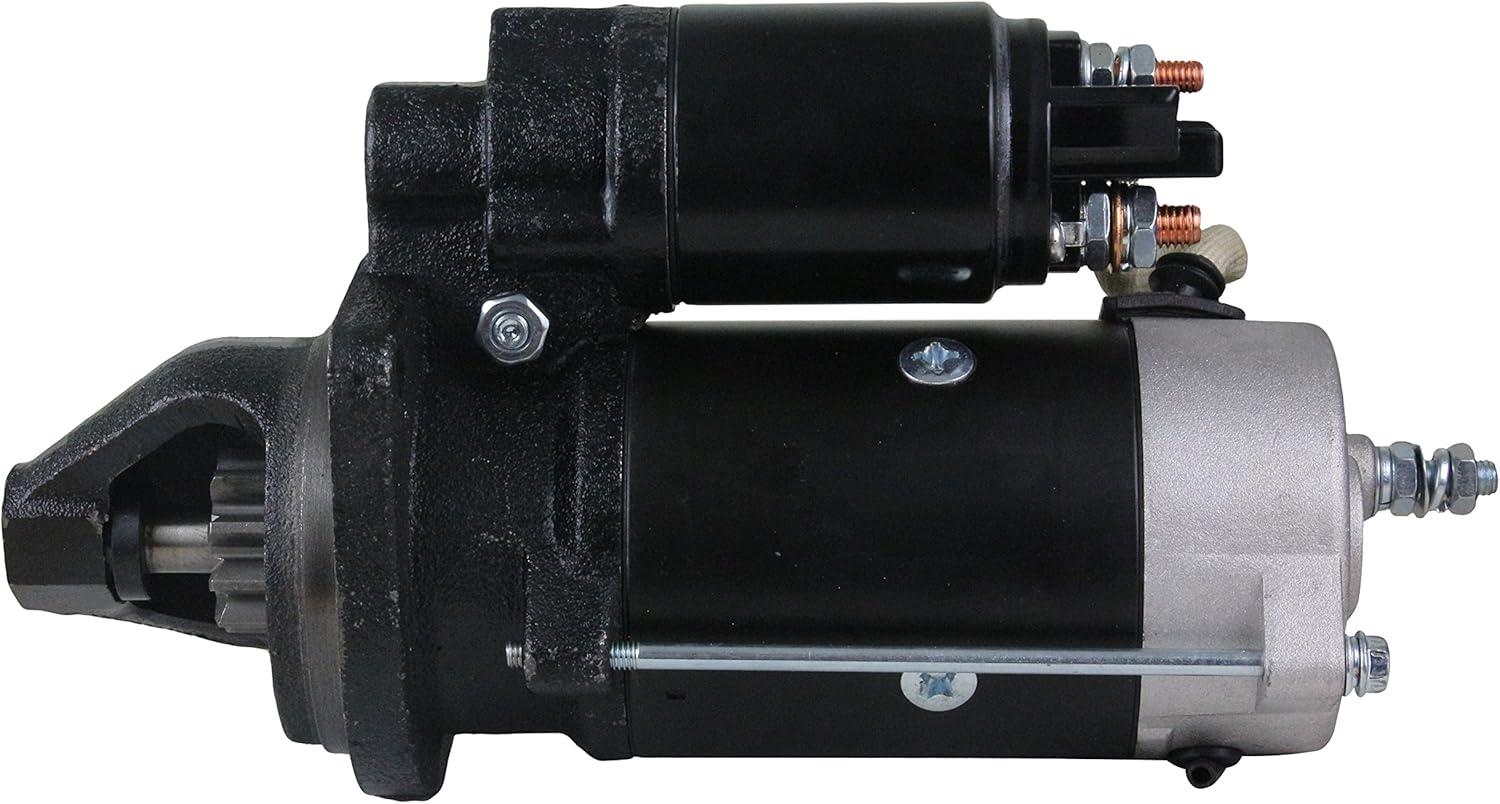 Rareelectrical NEW 12V 10T 2.7KW CW STARTER MOTOR COMPATIBLE WITH MCCORMICK TRACTOR CX80 CX90 F100 F70F F80 IS 1273